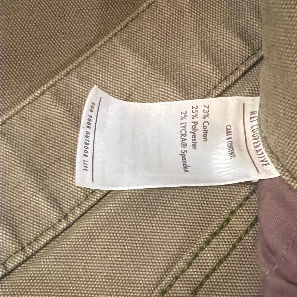 REI Olive Green Women's Pants - Picture 3 of 6